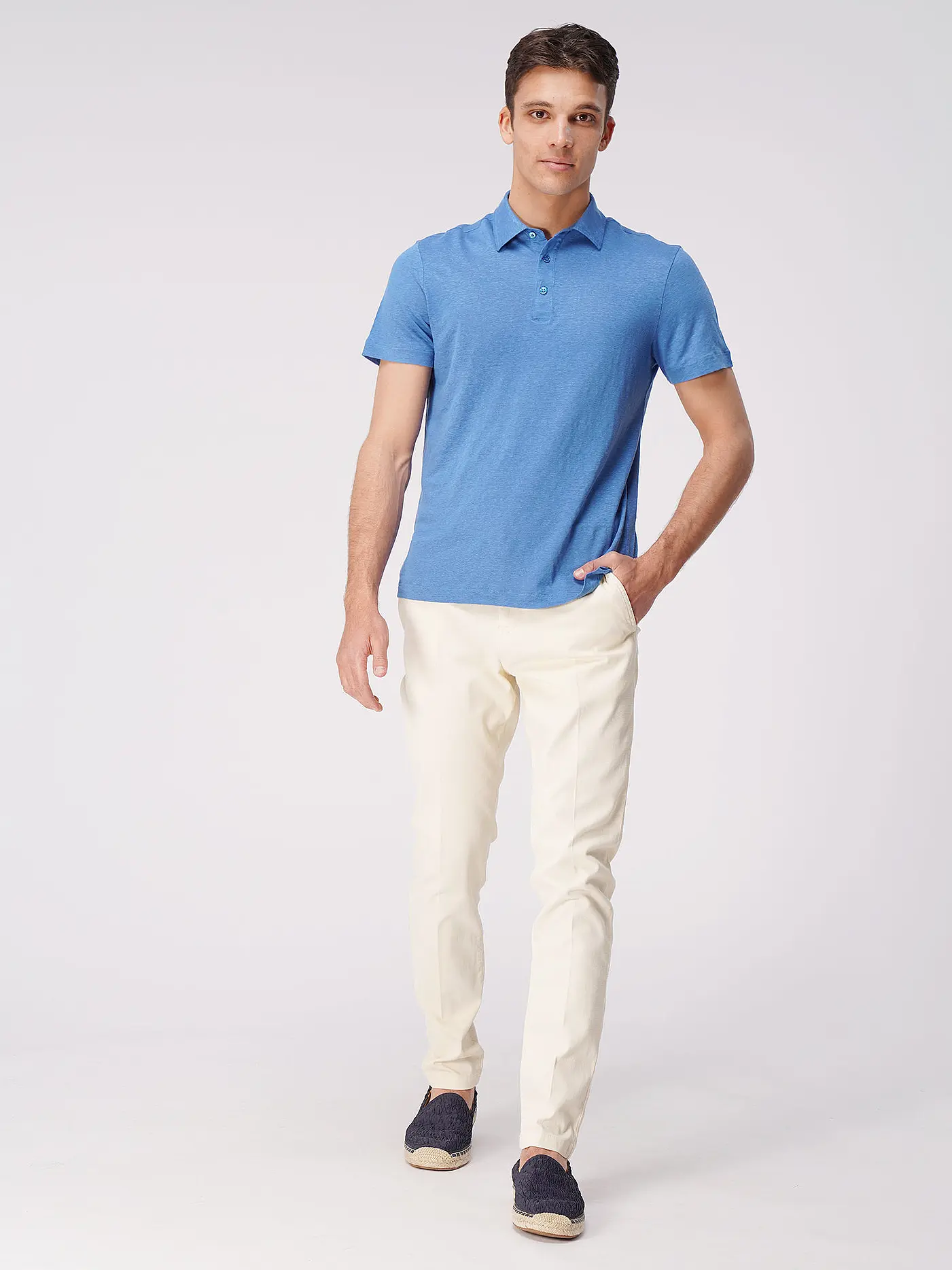 MAJESTIC FILATURES | Leinen Poloshirt | 